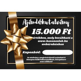 Ajándékutalvány 15.000 Ft. értékben