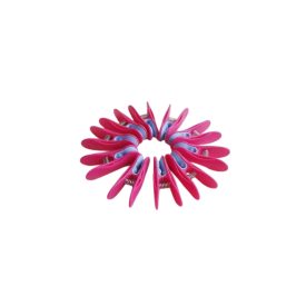 Vixi csipeszek 10 darab pink színben