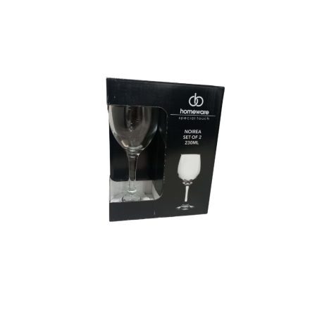 Homeware Special Touch Noirea borospohár 2 Db.