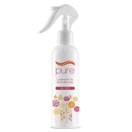 Pure “Secret” Légfrissítő és textil illatosító – 250ml