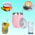 Termosz fedéllel, szívószállal