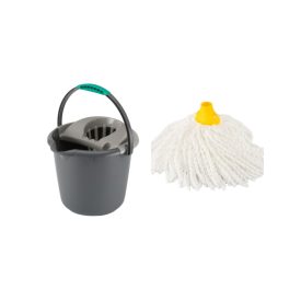 Vixi felmosó szett szürke